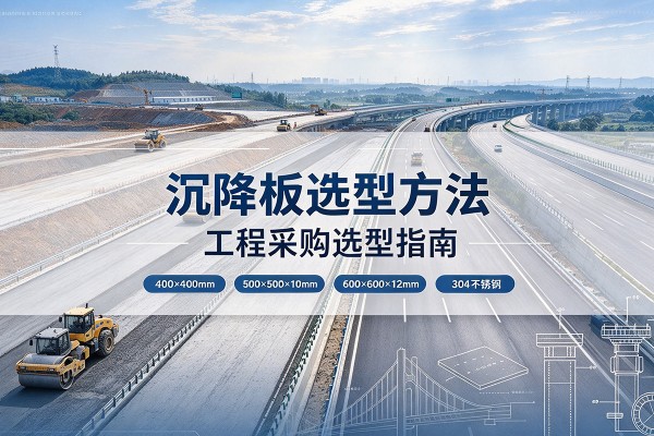 南阳沉降板选择方法