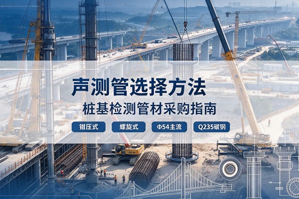 南阳声测管选型标准