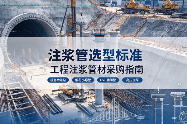南阳注浆管选型标准