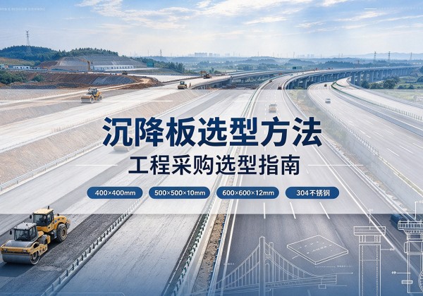 南阳沉降板选择方法
